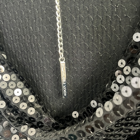 Sequin stretch mesh mini dress - Picture 3 of 6